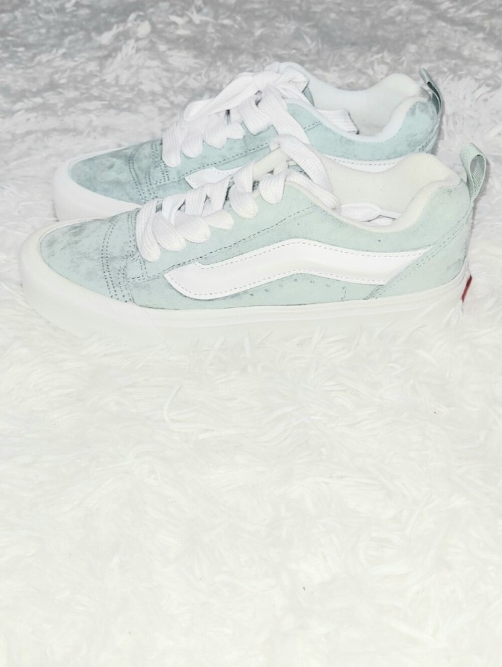 Vans "Knu Skool Sneakers Puritan Grey Blue Color" Women's US Size 7.5! ✨️ NWT